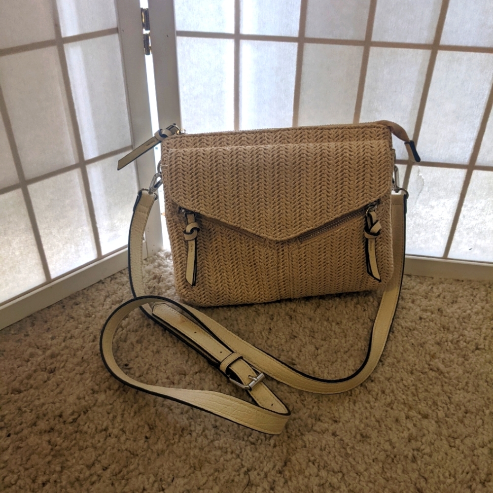Francheska's Woven Crossbody Bag